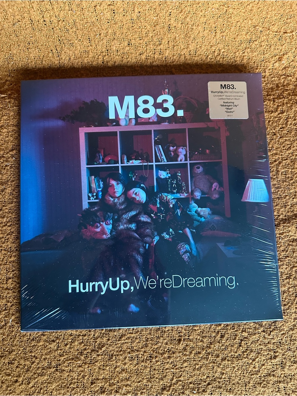 M83 Hurry Up, We're Dreaming Vinyl LP - Blue/Purple Cover